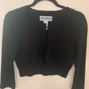 Jessica Howard Black Bolero Shrug